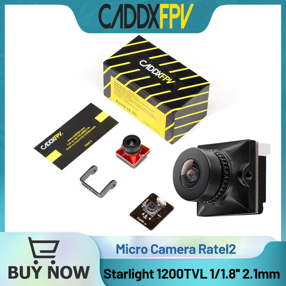 CADDX ไมโคร FPV กล้อง Ratel 2  - Drone Racing Camera บทวิจารณ์และราคา